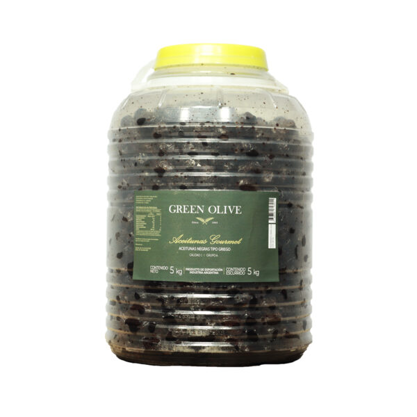 Aceitunas negras GRIEGAS naturales x 5 kg esc.