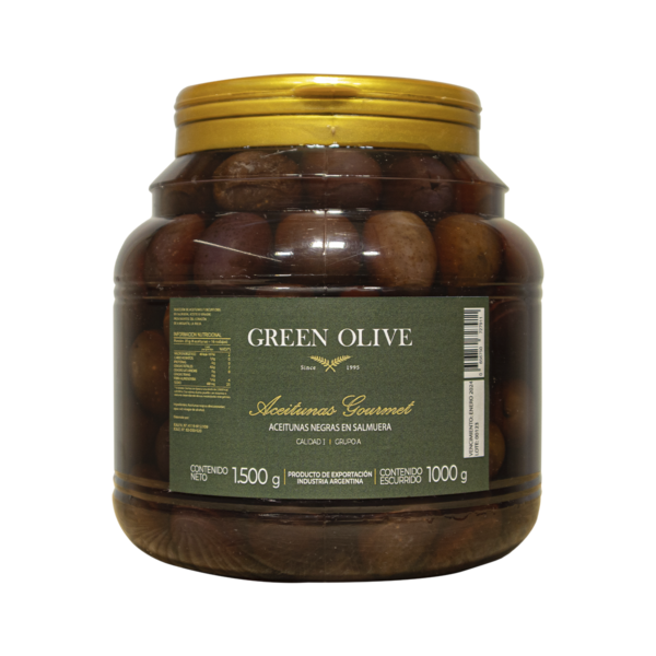 Aceitunas negras naturales N? 000 x 1 kg esc. (10% OFF)
