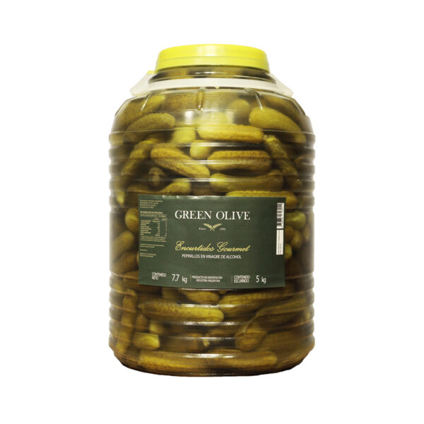 Pepinitos en vinagre  x 5 kg